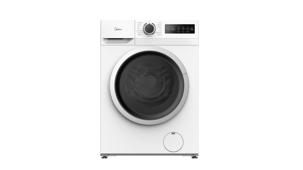 Midea 8kg MF110 Front Load Washing Machine | White