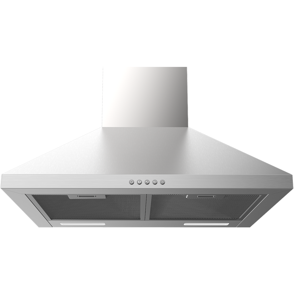 Midea 60cm Pyramid Rangehood | 550m3/H | Stainless Steel