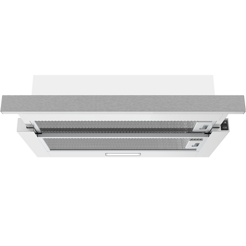 Midea 60cm Slide-Out Rangehood | 600m3/h | 43mm Fascia | Stainless Steel