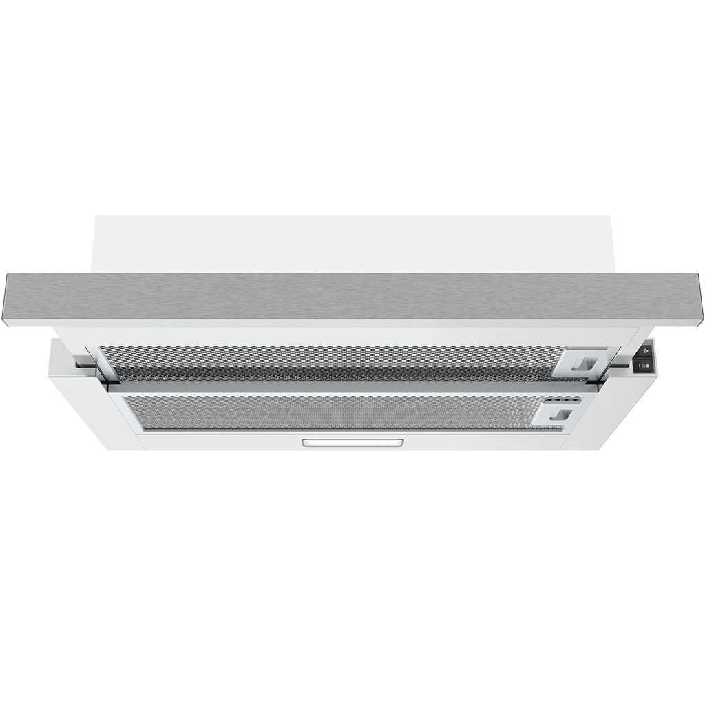 Midea 60cm Slide-Out Rangehood | 600m3/h | 43mm Fascia | Stainless Steel