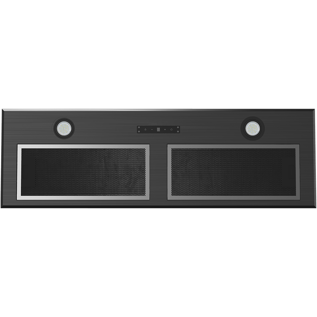 Midea 90cm Undermount Rangehood | 1150m3/h | Gesture Control | Matte Black