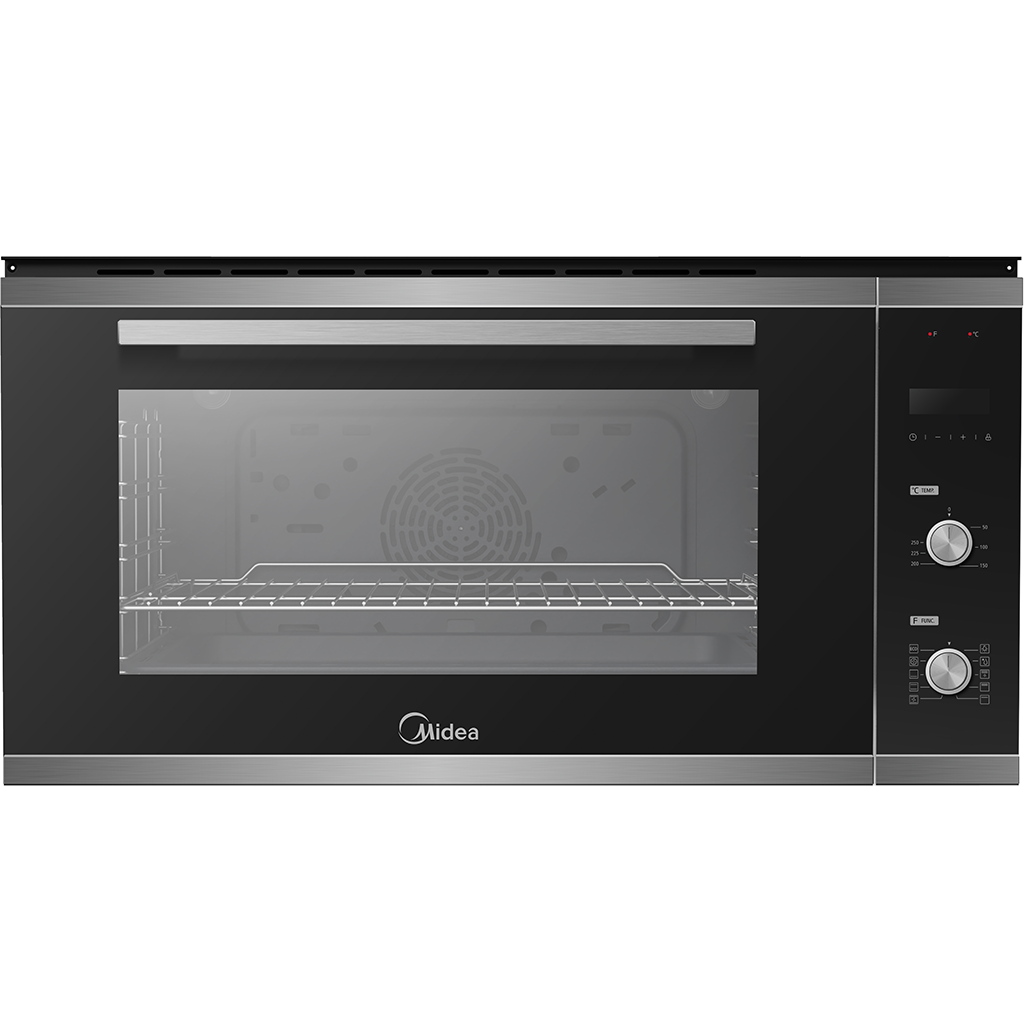 Midea 90cm Built In Oven | 9 Function | Digital Timer | Stainless Steel