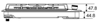 Midea 90cm Gas Cooktop | 5 Burner | Stainless Steel