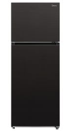 Midea 338L Top Mount Fridge | Dark Stainless Steel