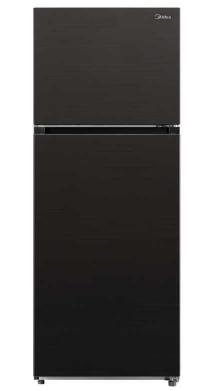 Midea 338L Top Mount Fridge | Dark Stainless Steel