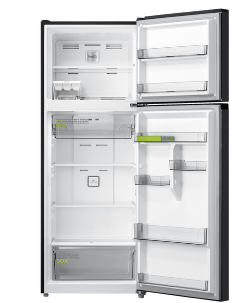 Midea 338L Top Mount Fridge | Dark Stainless Steel