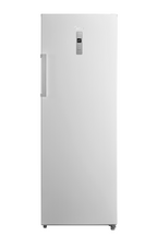 Midea 238L Upright Fridge-Freezer | Stainless Steel