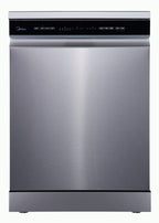 Midea 60cm Freestanding Dishwasher | 15 Place | Stainless Steel