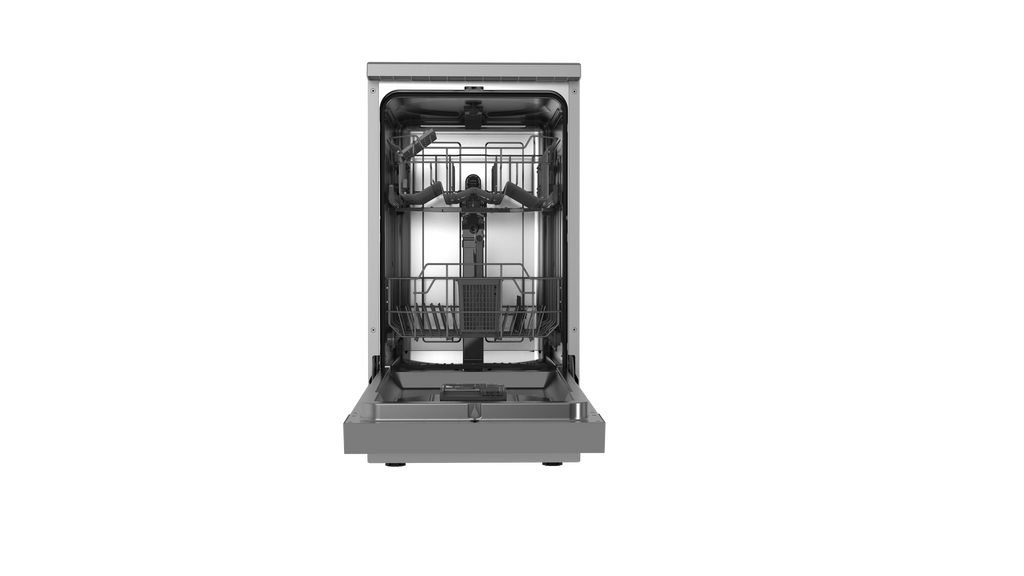 Midea 45cm Freestanding Dishwasher | 9 Place | Stainless Steel