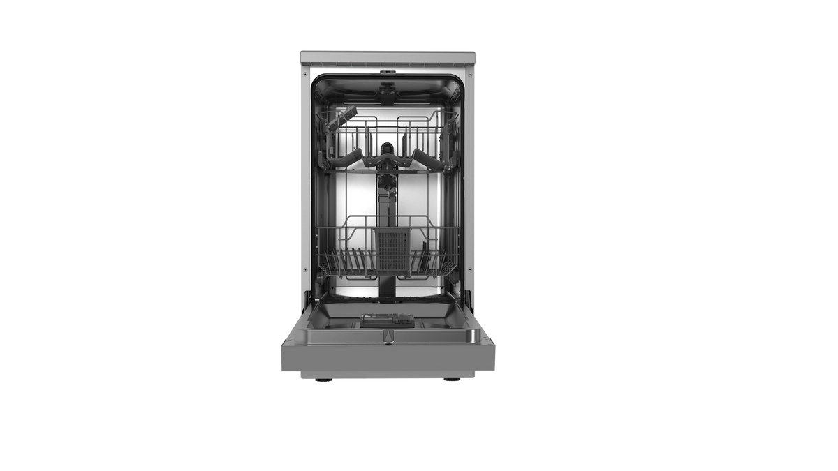 Midea 45cm Freestanding Dishwasher | 9 Place | Stainless Steel