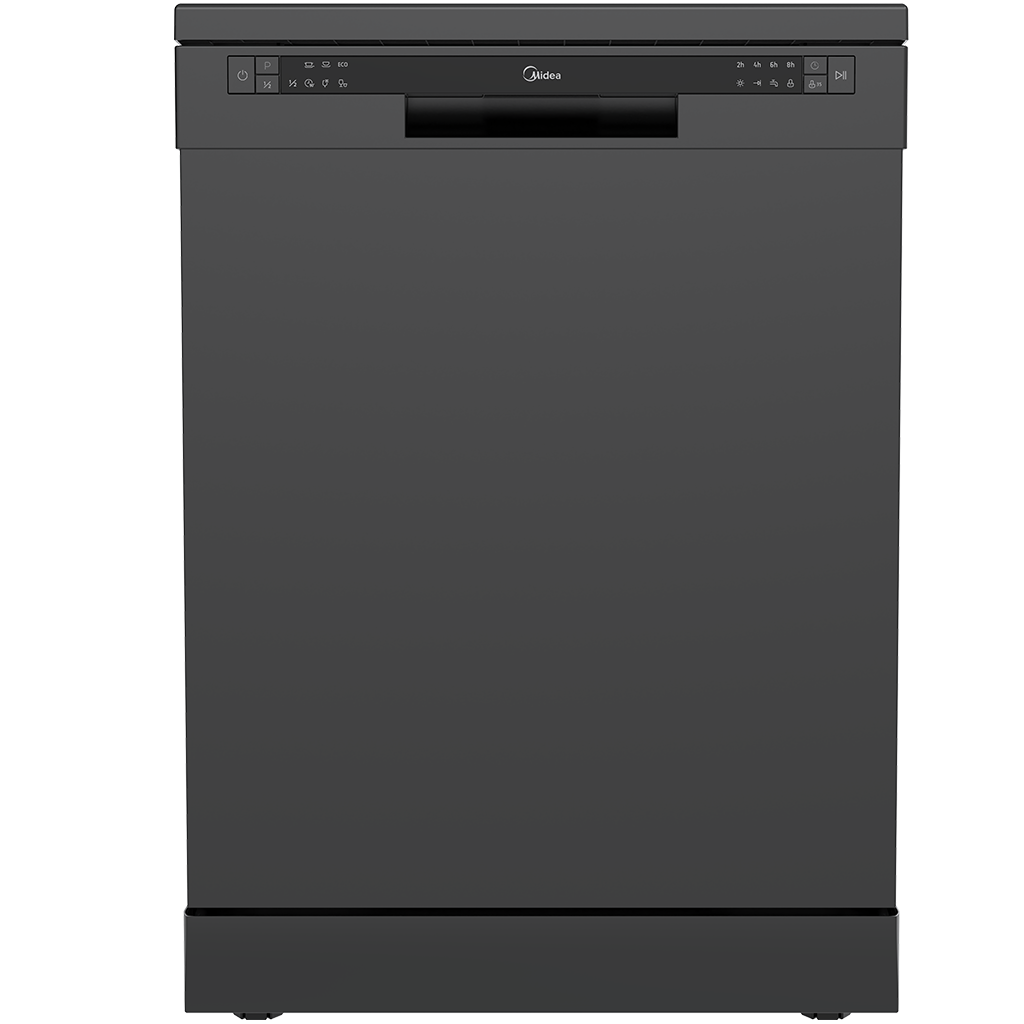 Midea 60cm Freestanding Dishwasher | 12 Place | Grey