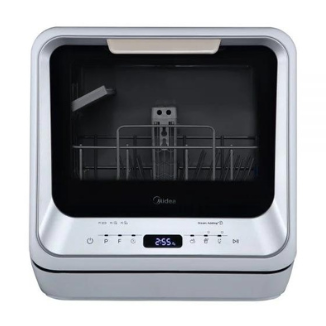 Midea 3 Place Benchtop Dishwasher | Silver