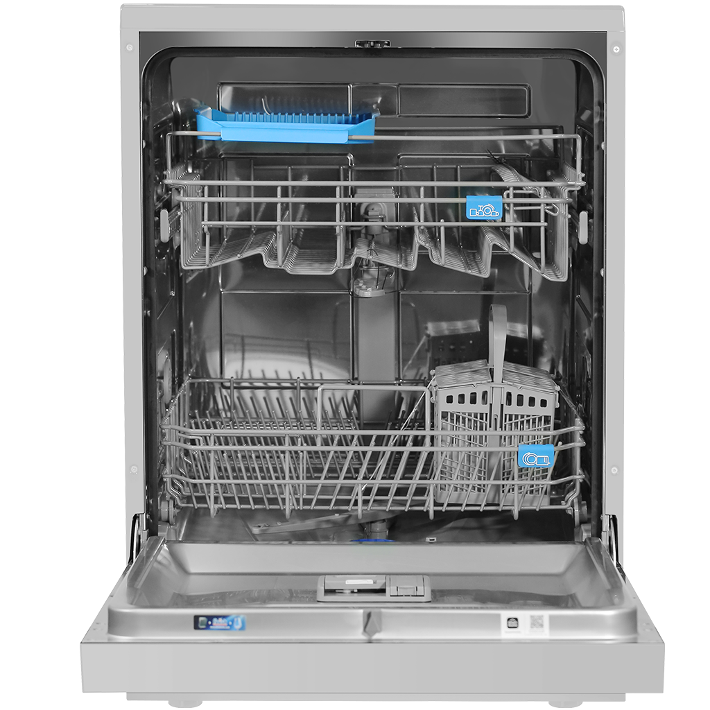 Midea 60cm Freestanding Dishwasher | 14 Place | Stainless Steel