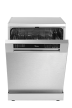 Midea 60cm Freestanding Dishwasher | 14 Place | Stainless Steel